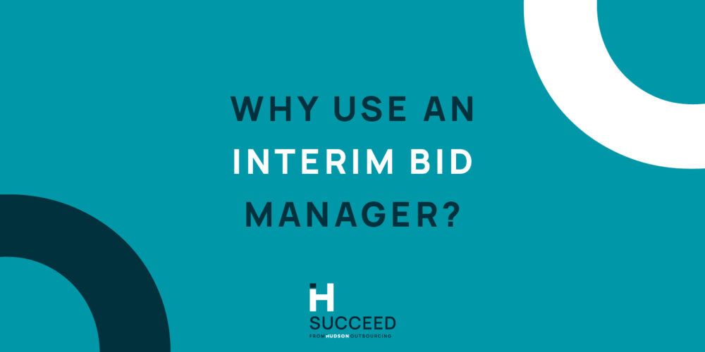 Manage your bids with an interim Bid Manager