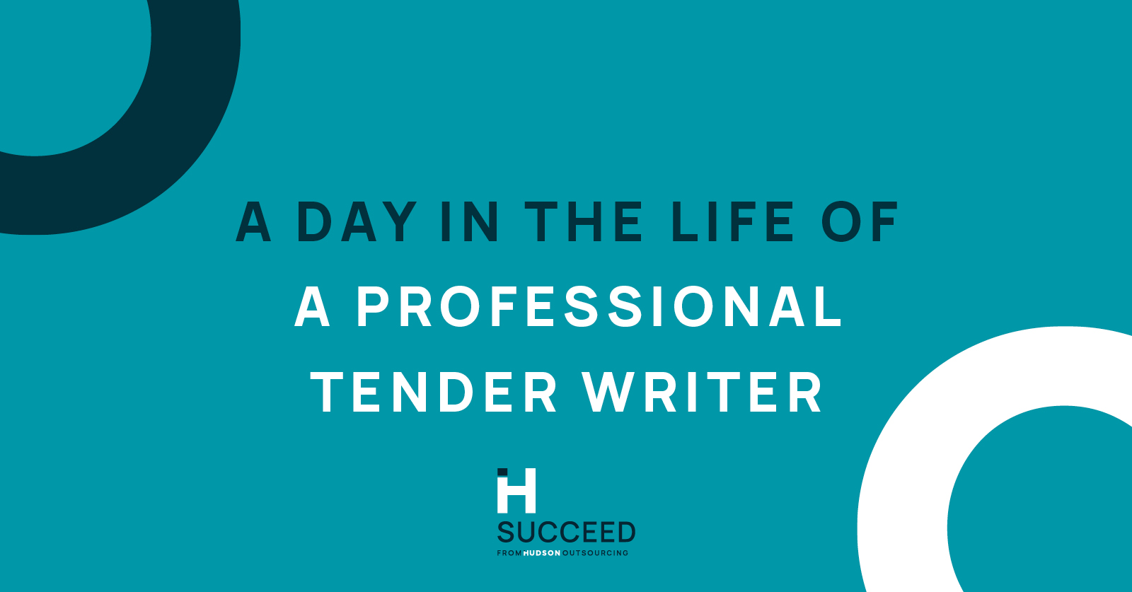 A Day in the Life of a professional Tender Writer