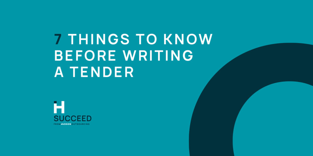 Writing a Tender: 7 Things to Know Before You Start