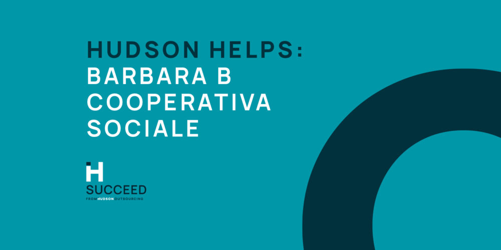 Hudson helps Barbara B Cooperativa Sociale with their bid proposal
