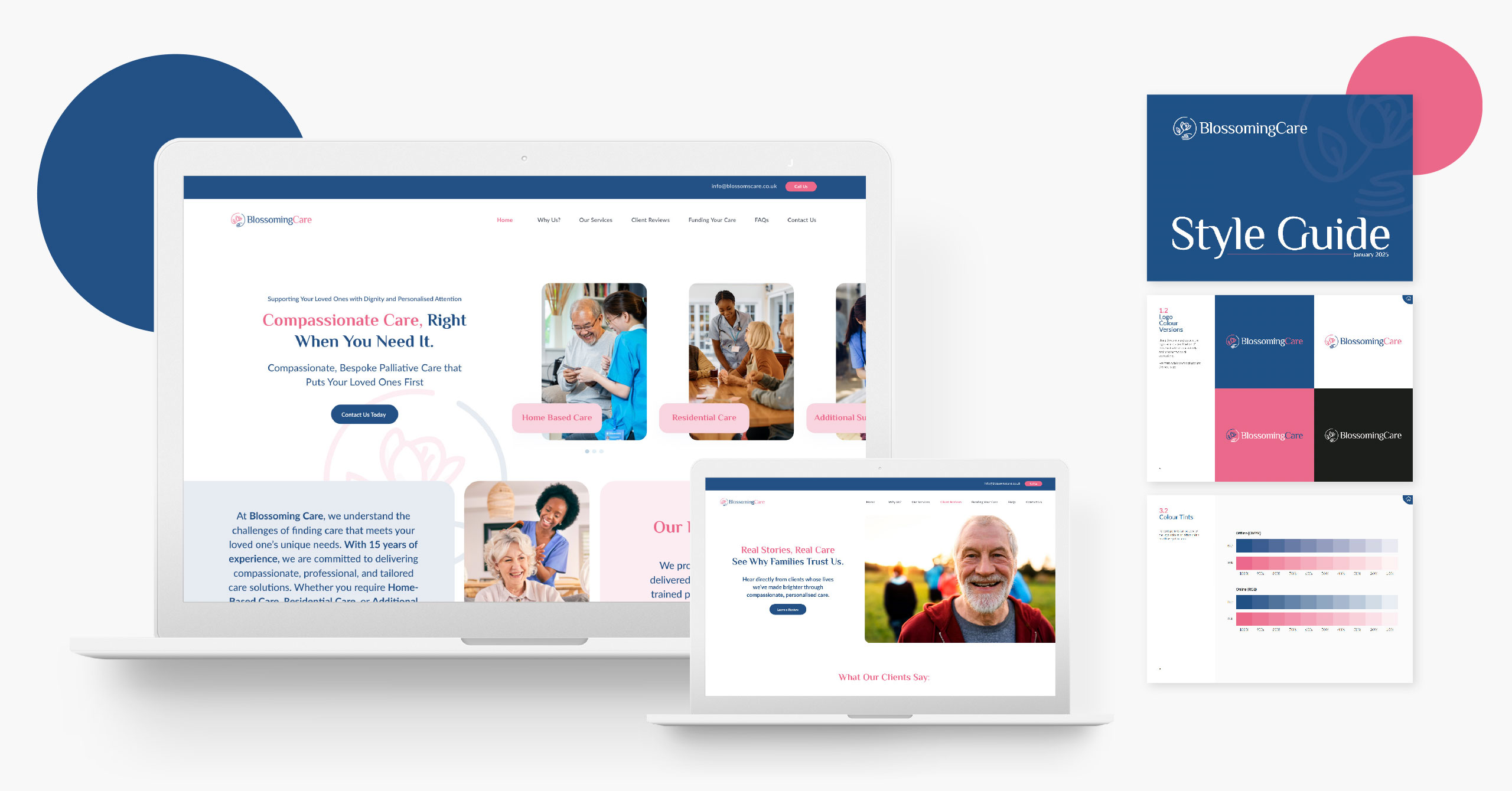 Hudson Outsourcing’s Vocal Team Launches Blossoming Care’s New Brand and Website